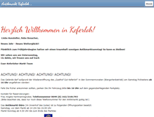 Tablet Screenshot of antikmarkt-keferloh.com